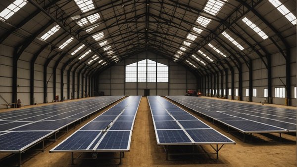 Économisez avec un hangar photovoltaïque agricole – arkolia